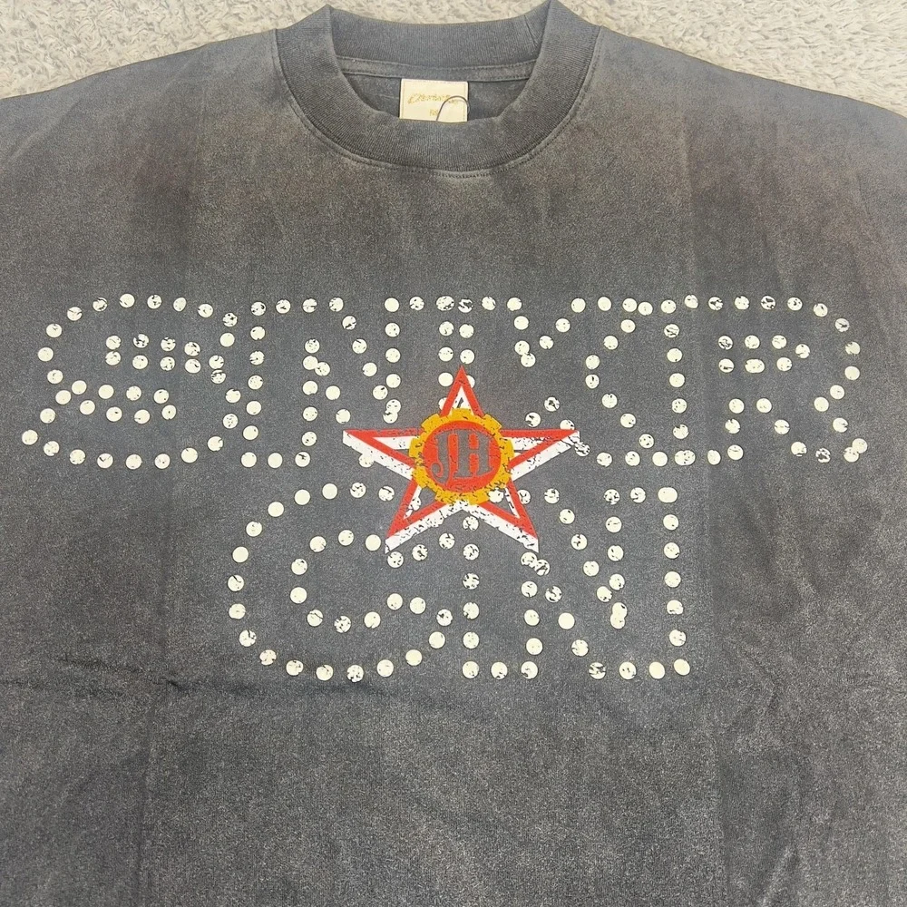 Chrislv Shirt Mens M Gray Sleeveless SNKR CON Jeff Hamilton Sneakercon Graphic
